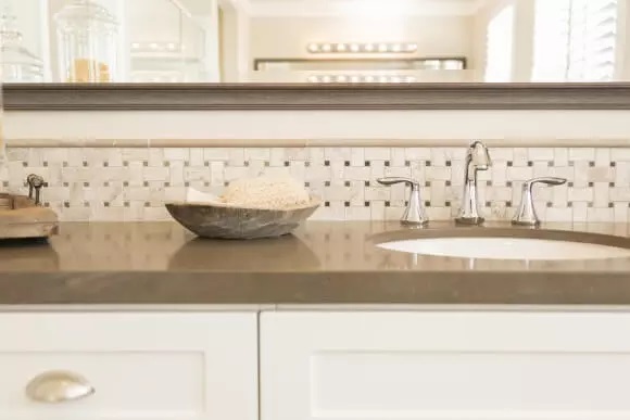 marble kitchen sink