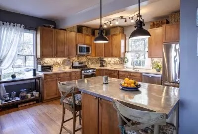  The Luxury Kitchen with dining setup 
