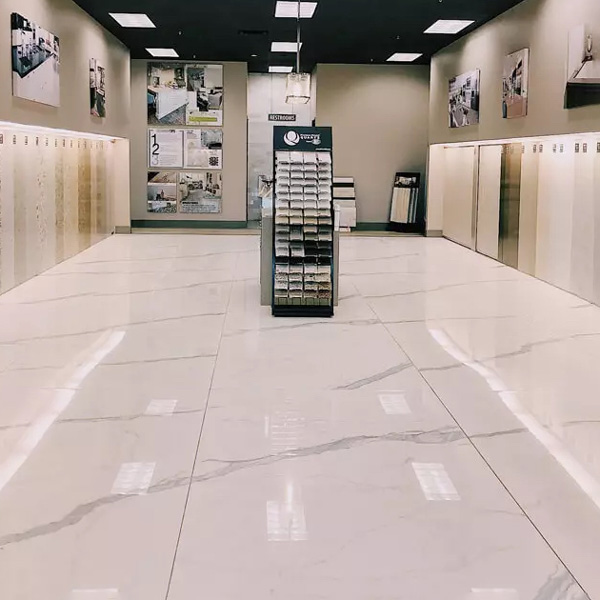 countertop showroom floor