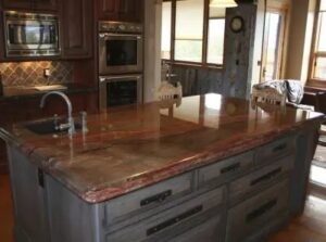 kitchen marble table