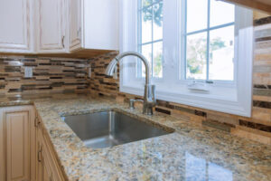 clean granite conuntertop