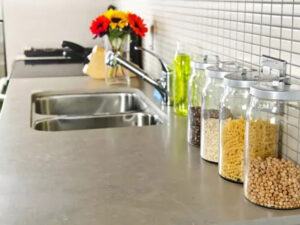 A Residential House Highlighting a recent Remodel Kitchen Sinks by Rock Solid Custom Granite
