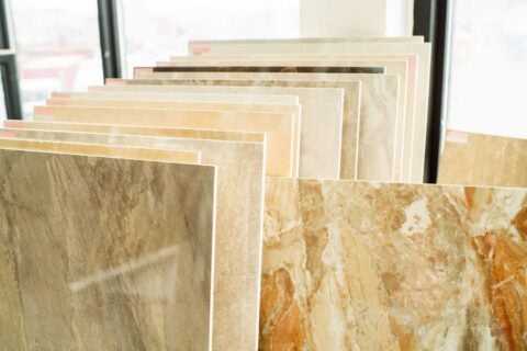 Selection of natural stone surfaces for home upgrades in Durango, CO